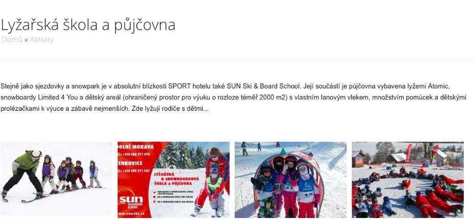 Dolní Morava Sport Apartman Dm מראה חיצוני תמונה